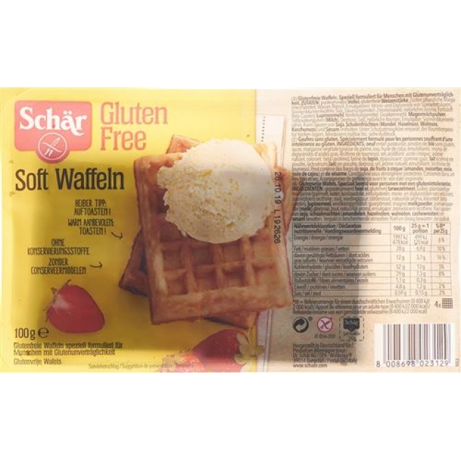 SCHAER SOFT WAFFELN GF