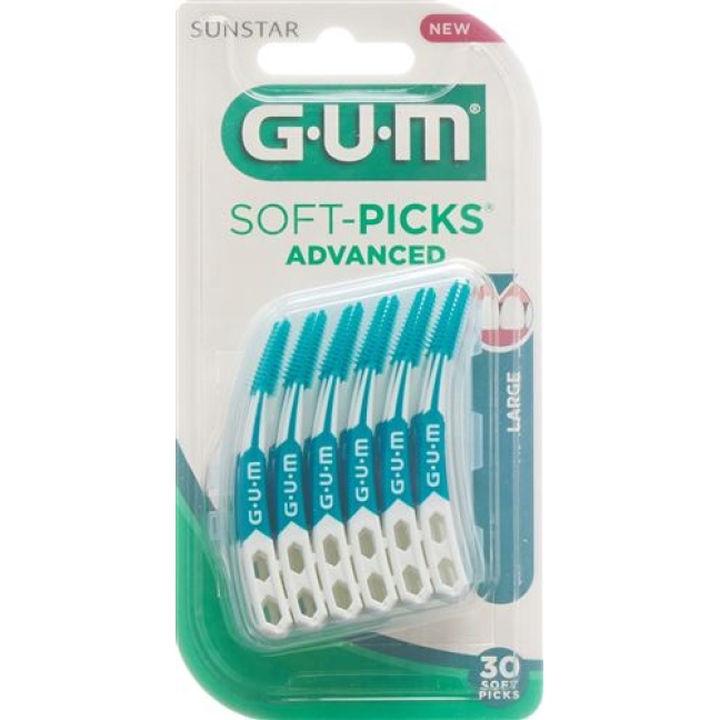 GUM SUNST BORST SOFT PICKS L