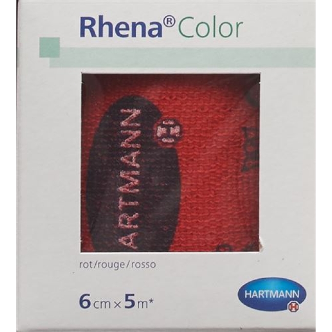 RHENA COLOR EL BDE 6CMX5M ROT