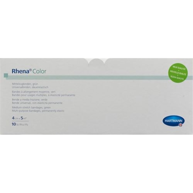 RHENA COLOR EL BND 4CMX5M GRUN