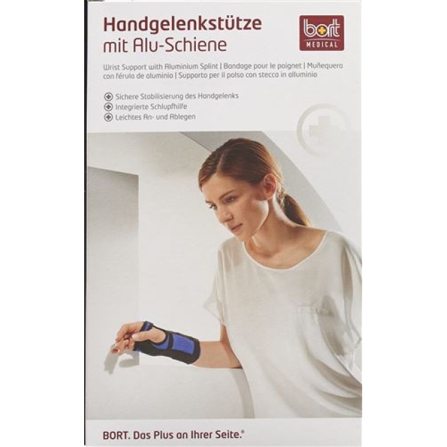 BORT HANDGELST SCHIEN RE XL BL