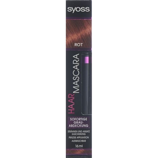 SYOSS HAAR MASCARA ROT