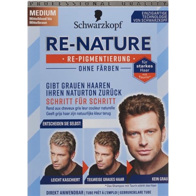 RE-NATURE CREAM MEN MEDIUM