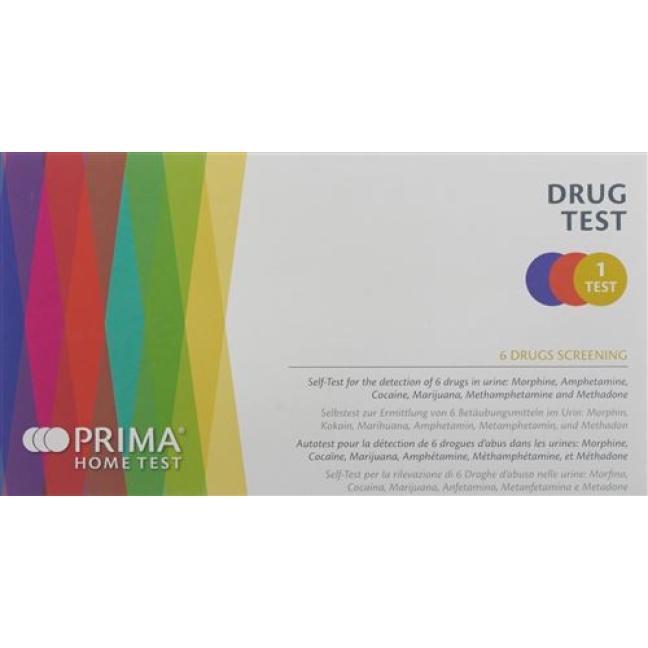 PRIMA HOME TEST DRUG TEST