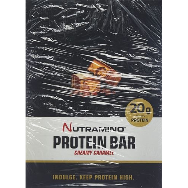 NUTRAMINO PROT BAR CARAMEL