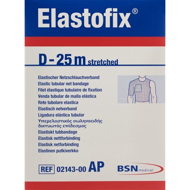 Elastofix Netz Schlauchverband D 25m Rumpf