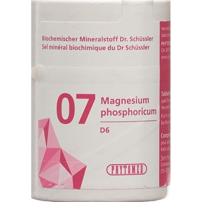 Phytomed Schussler Nr. 7 Magn Phos в таблетках, D 6 50г