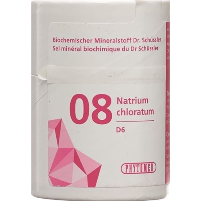 Phytomed Schussler Nr. 8 Natr Chlor в таблетках, D 6 50г