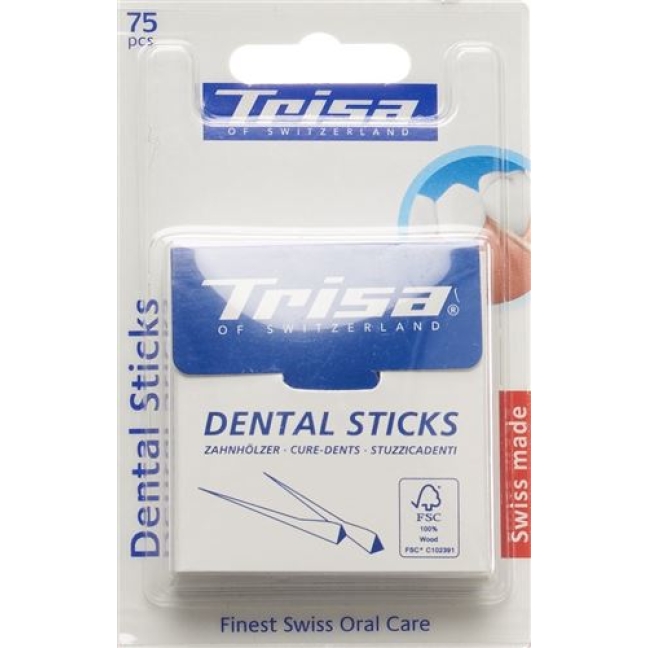 TRISA DENTAL STICKS HOLZ