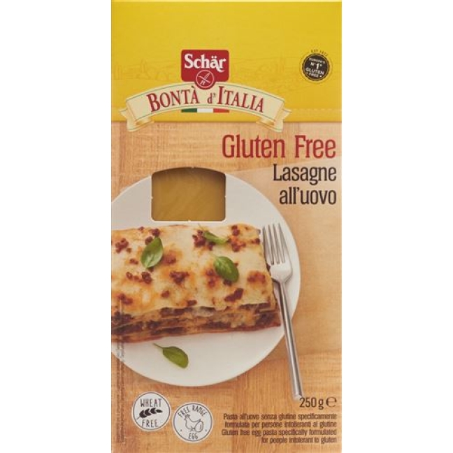 SCHAER LASAGNE O GLUTEN