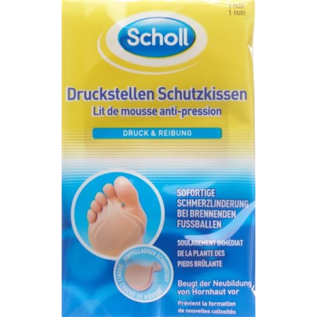 Scholl Druckstellen Schutzkissen 1 Paar