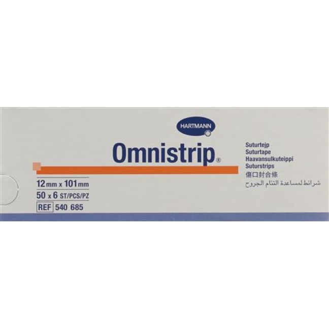 Omnistrip Wundnahtstreifen 12x101мм 50x 6 штук