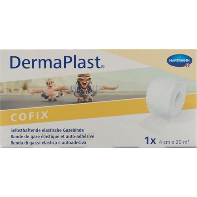 Dermaplast Cofix марлевый бинт 4смx20m Weiss