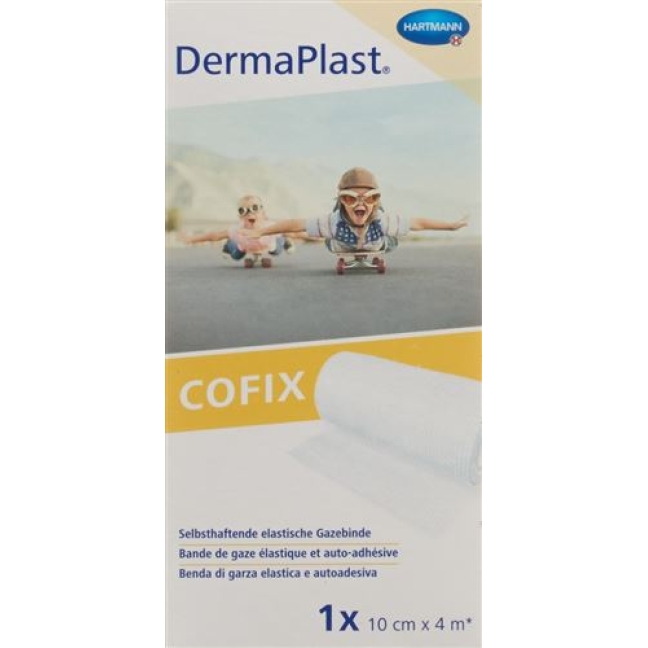 Dermaplast Cofix марлевый бинт 10смx4m Weiss