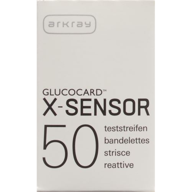 GLUCOCARD X-SENSOR TESTSTREIFE