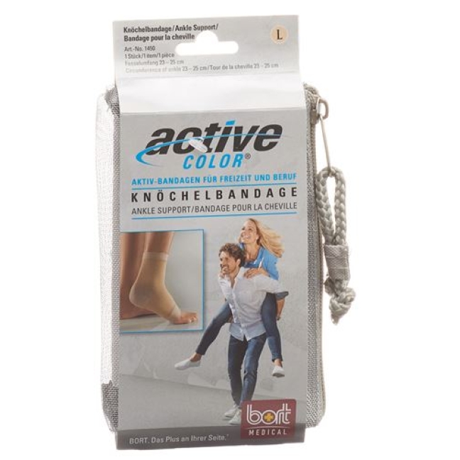 Bort Aktive Color Knochelbandage размер L +23см Beige