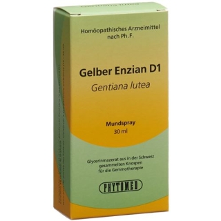 Phytomed Gemmo Gelber Enzian жидкость D 1 30мл