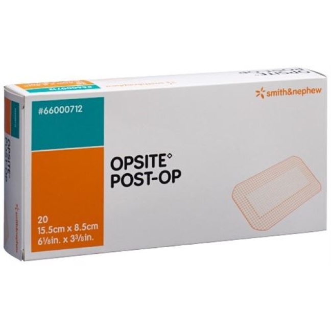 Opsite Post OP Folienverband 15.5x8.5см стерильный 20 пакетиков