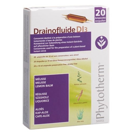 Drainofluide Di 3 20 Trinkampullen 10мл