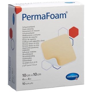 Perma Foam Schaumverband 10x10см 10 штук