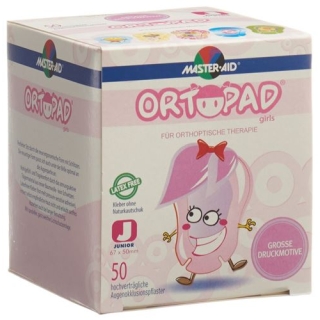 Ortopad Occlusionspflaster Juni Girls -2j 50 штук