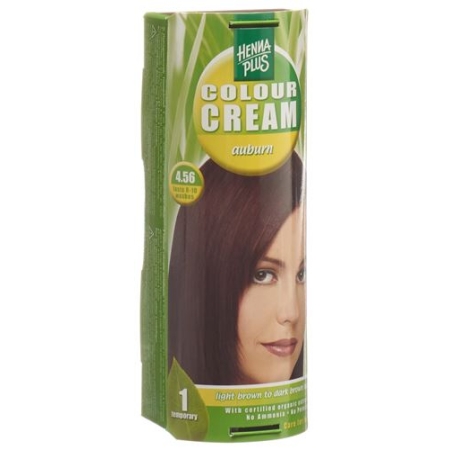 Henna Plus Colour крем 4.56 Kastanienbraun 60г