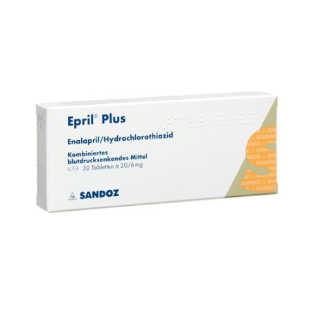 Epril Plus 20/6 mg 30 tablets