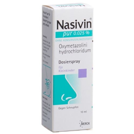 Nasivin Pur 0.025% 10 ml Dosierspray