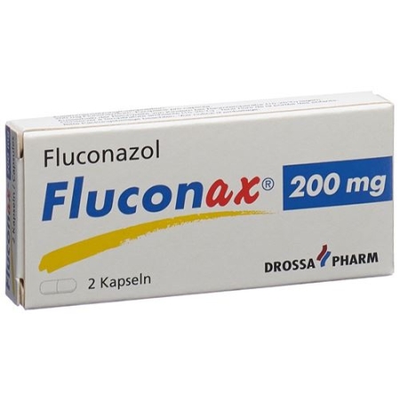 Fluconax 200 mg 2 Kaps