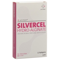 Let’s Protect Silvercel Hydroalginat Wundverband 5x5см 10 штук Let’s Protect Silvercel Hydroalginat Wundverband 5x5см 10 штук