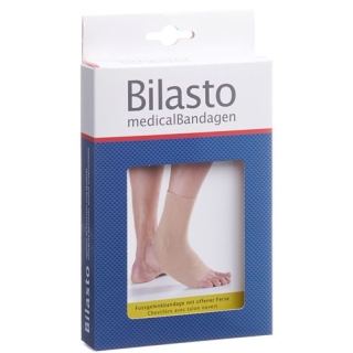 Bilasto Fussgelenkbandage Ferse Offen размер XL Beige