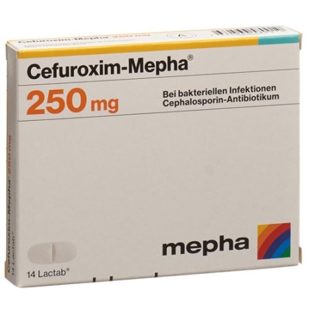 CEFUROXIM MEPHA 250MG