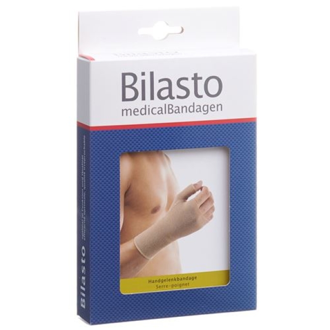 Bilasto Handgelenkbandage mit Daumen-Ansatz размер M Beige