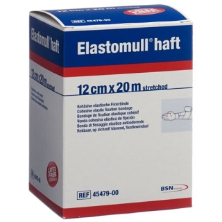 Elastomull Haft марлевый бинт Weiss 20мX12см рулон