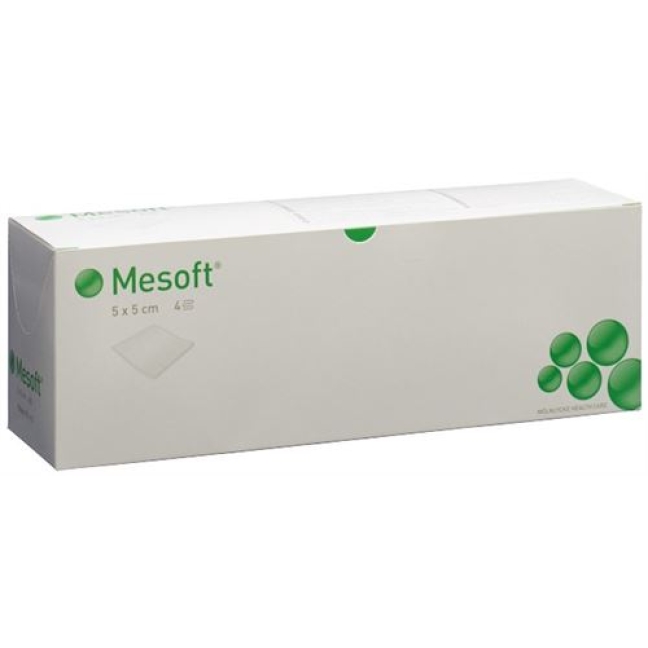 Mesoft Vlieskompressen 5x5см стерильный 75x 2 штуки