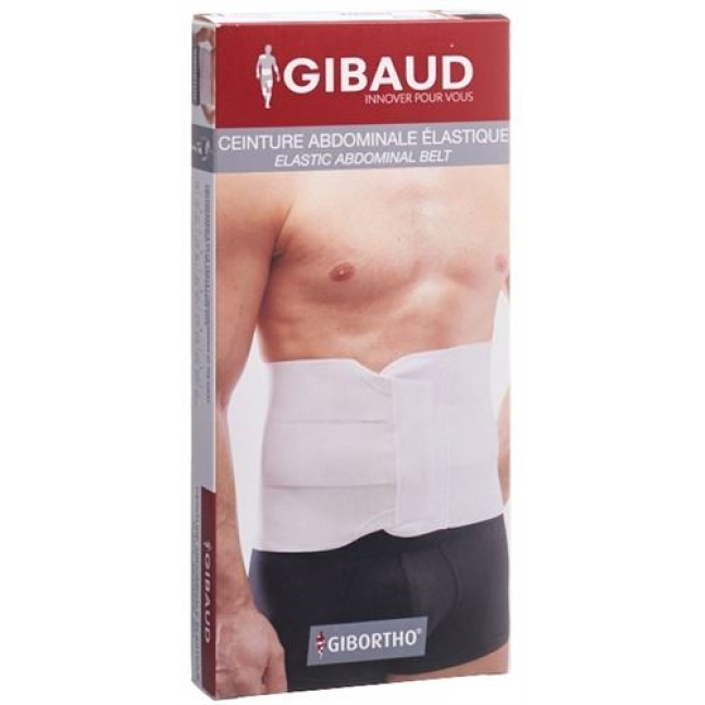 Gibaud Leibgurtel Velcro 24см 106-120см Weiss