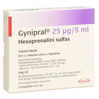 GYNIPRAL INJ LSG 25MCG