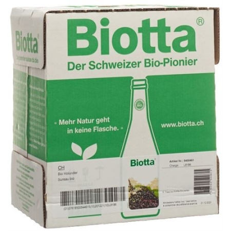 BIOTTA BIO HOLUNDER SAFT