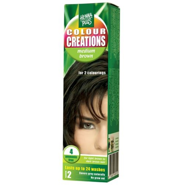 Henna Colour Creations Medium Brown 4 60мл