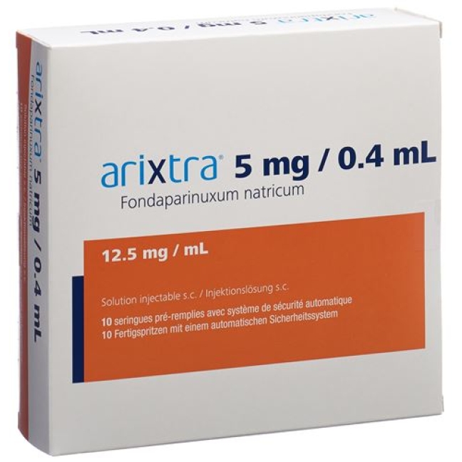 Arixtra 5 mg/0.4 ml 10 Fertigspritze 0.4 ml