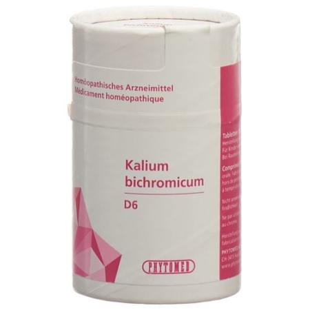 Phytomed Schussler Kalium Bichr в таблетках, D 6 100г