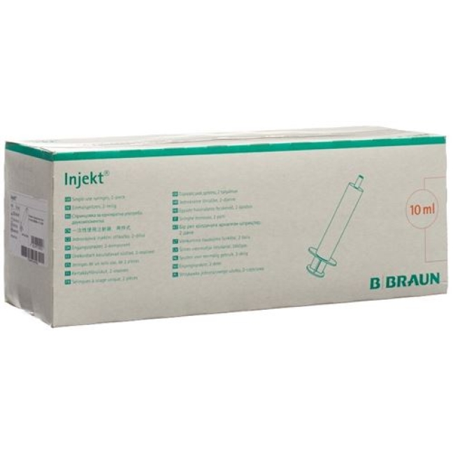 BRAUN INJEKT SPRITZE 10ML LUER