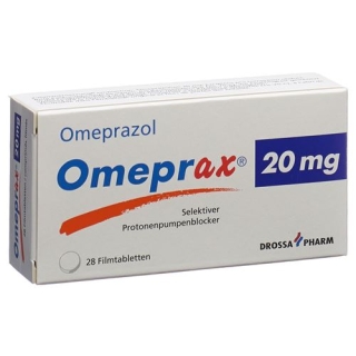 Omeprax 20 mg 28 filmtablets