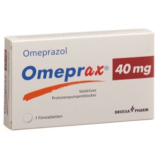 Omeprax 40 mg 7 filmtablets