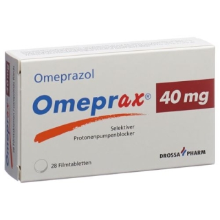 Omeprax 40 mg 28 filmtablets