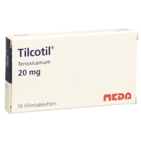 Тилкотил 20 мг 10 таблеток покрытых оболочкой Тилкотил 20 мг 10 таблеток покрытых оболочкой