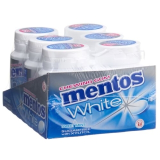 MENTOS GUM WHITE SWEETMINT