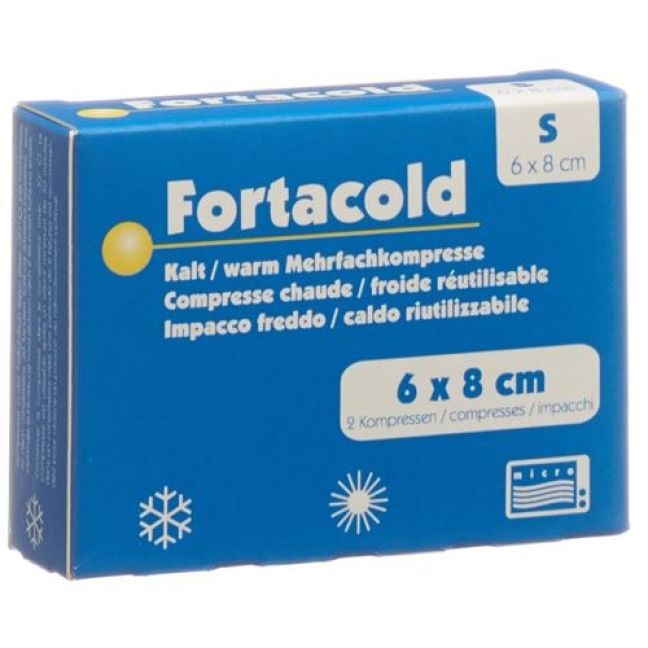 Fortacold Kalt Warm Mehrfachkompr 6x8см 2 штуки