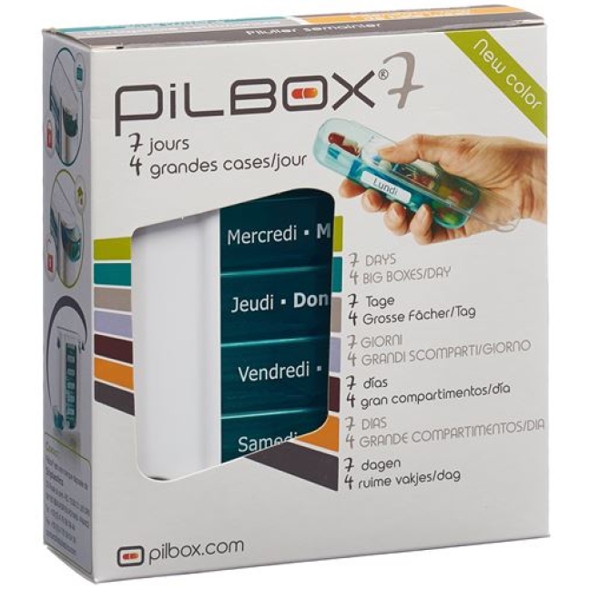 PILBOX 7 MEDIKAMENTENSP 7T D/F