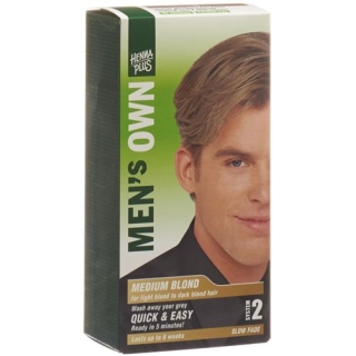 Henna Plus Mens Own Syst2 Mittel-Blond